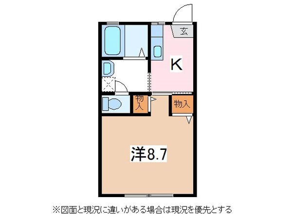 サンマルコ吉澤Ｄ棟の物件間取画像